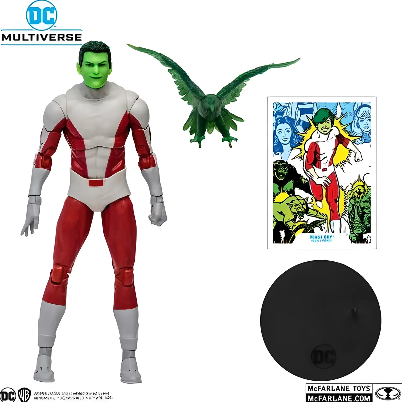 McFarlane Toys DC Multiverse Gold Label Beast Boy (Nobody's Hero) 7" Figure - Image 1