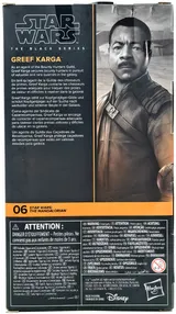 Hasbro Star Wars Black Series Greef Karga 6in Action Figure - Thumbnail 4