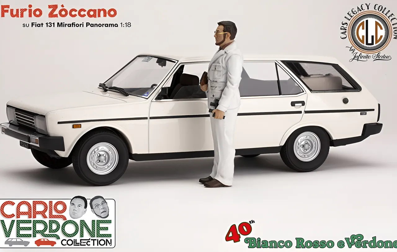 Infinite Statue Furio & Fiat 131 Panorama 1/18 Resin Action Figure - Image 15
