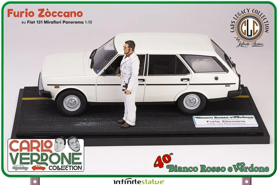 Infinite Statue Furio & Fiat 131 Panorama 1/18 Resin Action Figure - Image 13