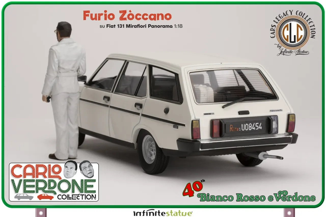Infinite Statue Furio & Fiat 131 Panorama 1/18 Resin Action Figure - Image 11