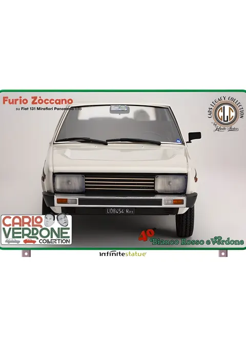 Infinite Statue Furio & Fiat 131 Panorama 1/18 Resin Action Figure