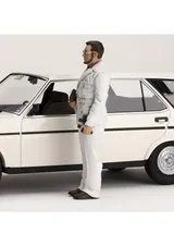 Infinite Statue Furio & Fiat 131 Panorama 1/18 Resin Action Figure - Thumbnail 5