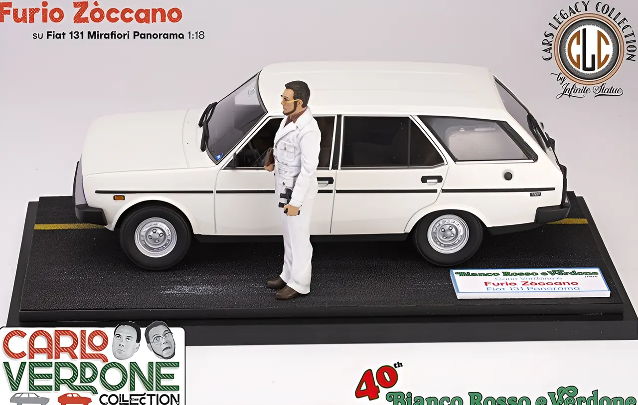 Infinite Statue Furio & Fiat 131 Panorama 1/18 Resin Action Figure - Image 14