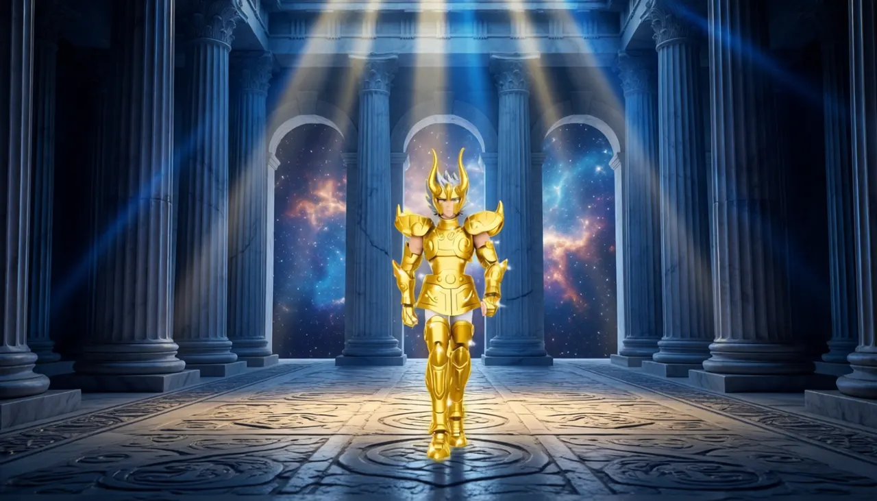 Blokees Saint Seiya Champion Class Capricorn Shura Model Kit (CC0) - Image 4