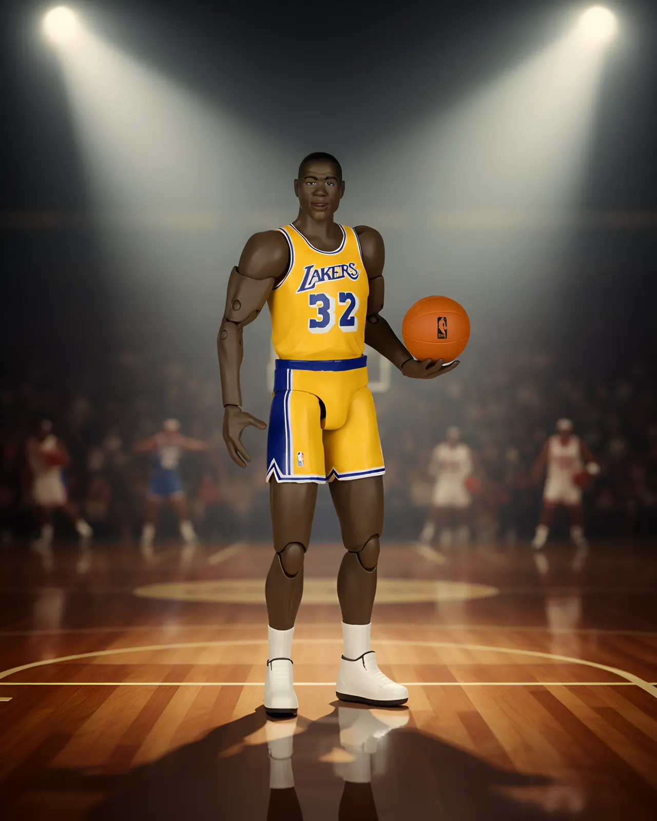 Magic Johnson 6" Articulated Figure – McFarlane SportsPicks Legends - Image 6