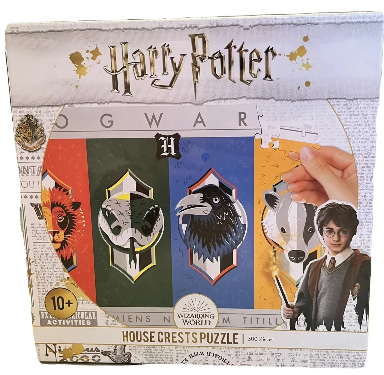 Winning Moves Harry Potter Hogwarts House Crest 500-Piece Puzzle - Image 5