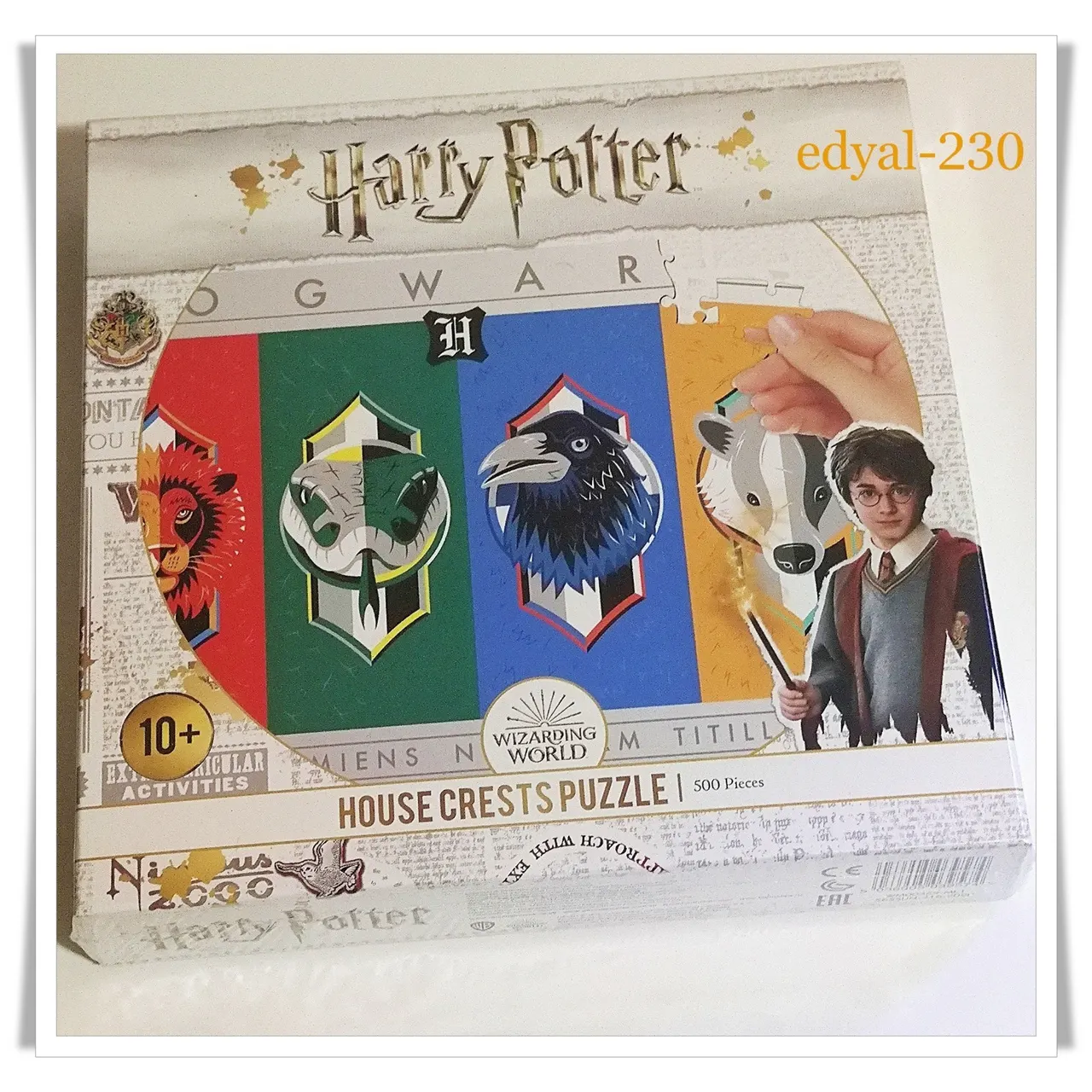 Winning Moves Harry Potter Hogwarts House Crest 500-Piece Puzzle - Image 7