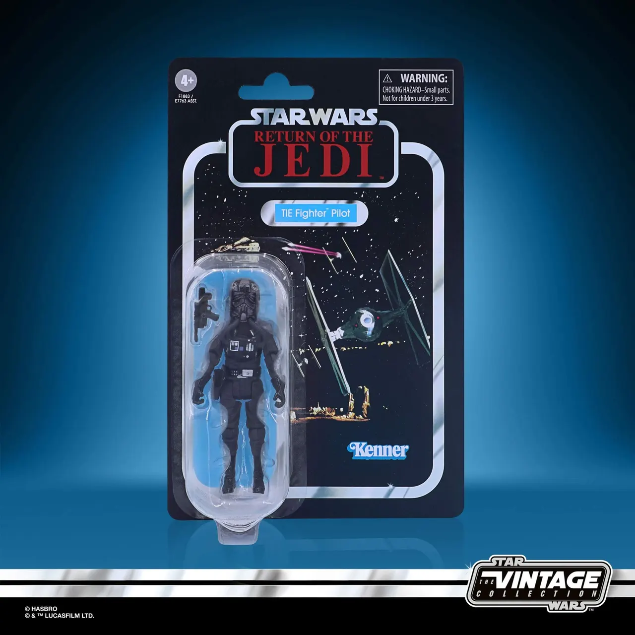 Hasbro Star Wars TIE Fighter Pilot 3.75" Vintage Action Figure - Image 8