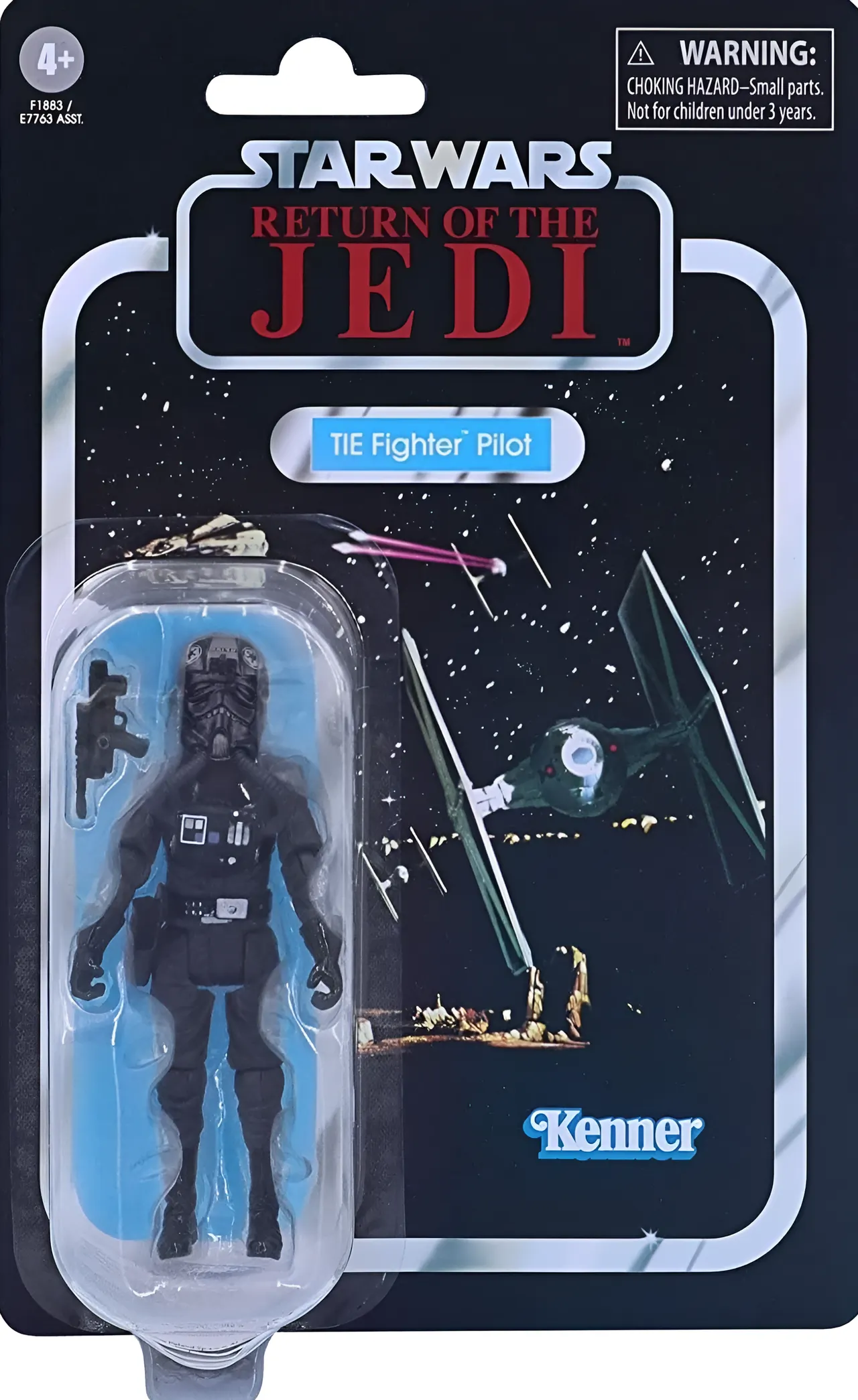 Hasbro Star Wars TIE Fighter Pilot 3.75" Vintage Action Figure - Image 7