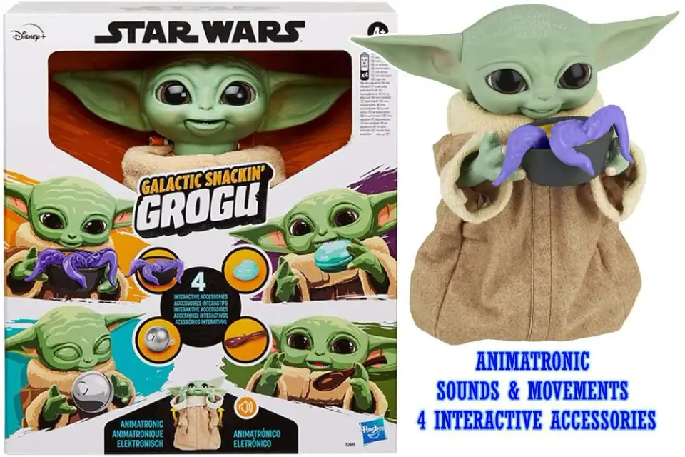 Hasbro Grogu Animatronic Figure – 23.5 cm Interactive with 40+ Sounds - Image 8