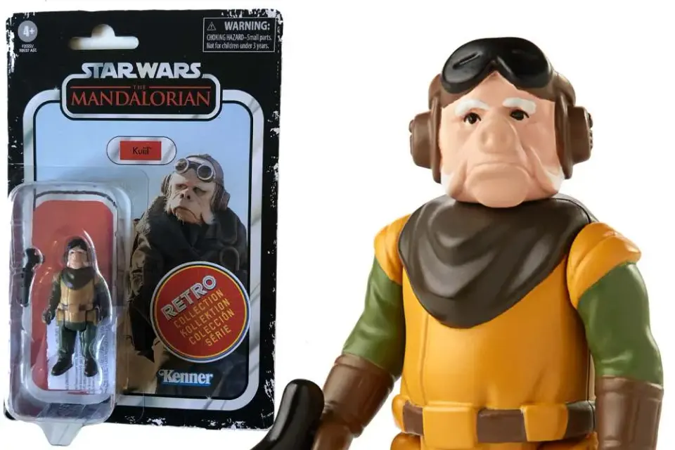 Hasbro Star Wars Retro Collection Kuiil Action Figure - Image 3