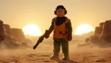 Hasbro Star Wars Retro Collection Kuiil Action Figure - Thumbnail 6