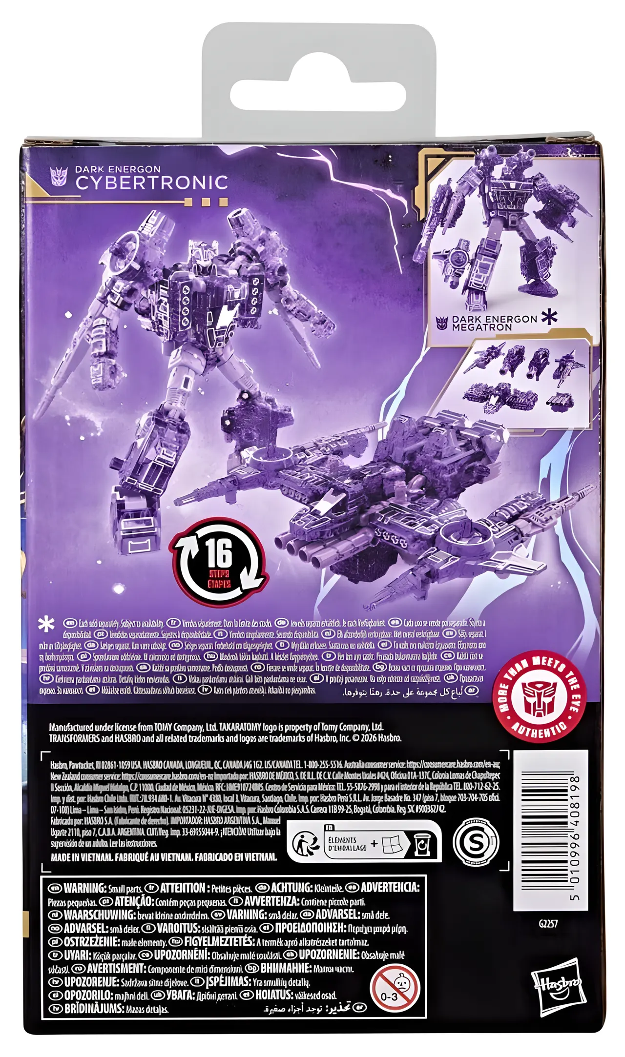 Hasbro Transformers Cybertronic Dark Energon – Age of the Primes 6" - Image 5