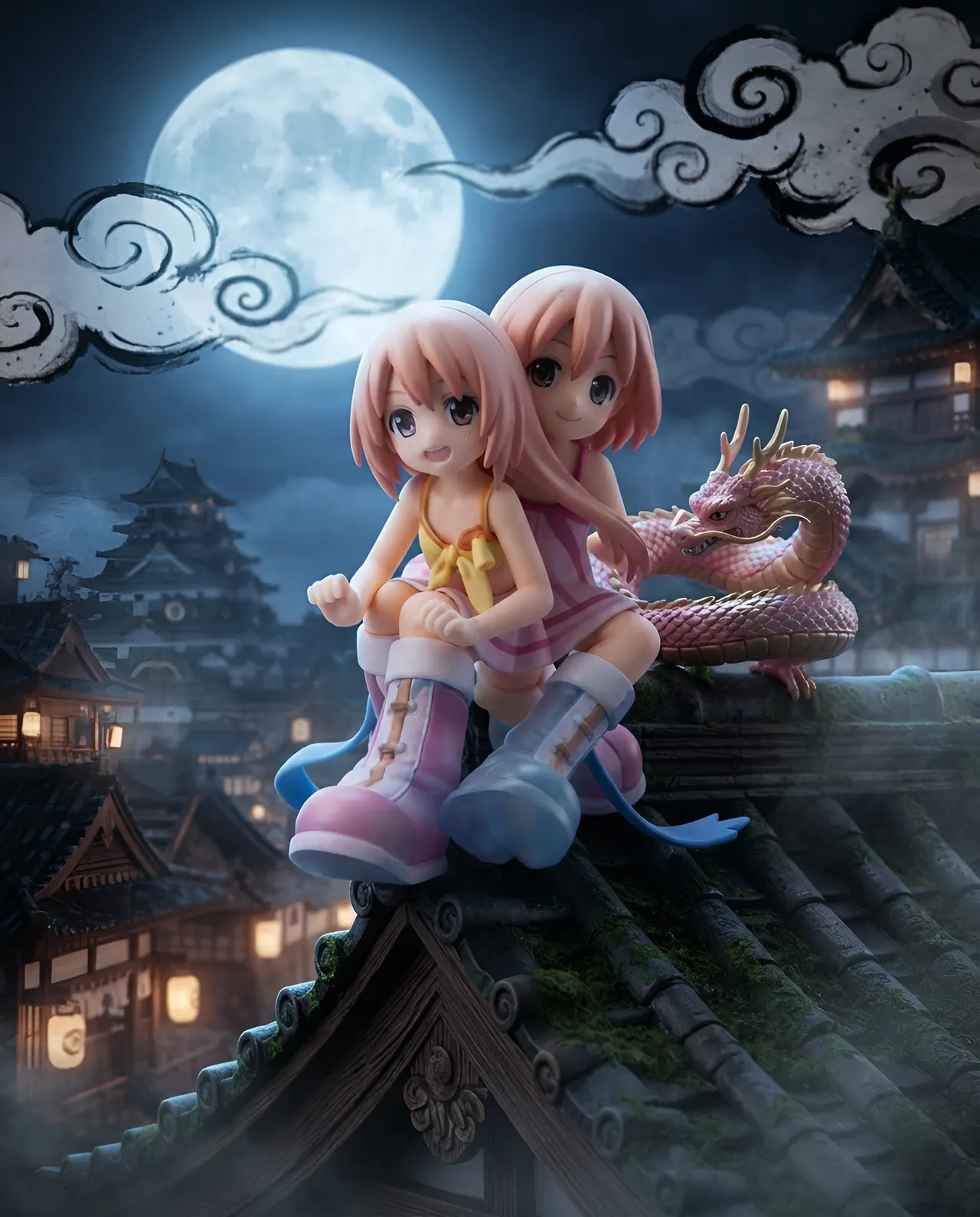 MegaHouse LOGBOX RE BIRTH One Piece Wano Country Vol.2 – 4‑Pack Set - Image 2
