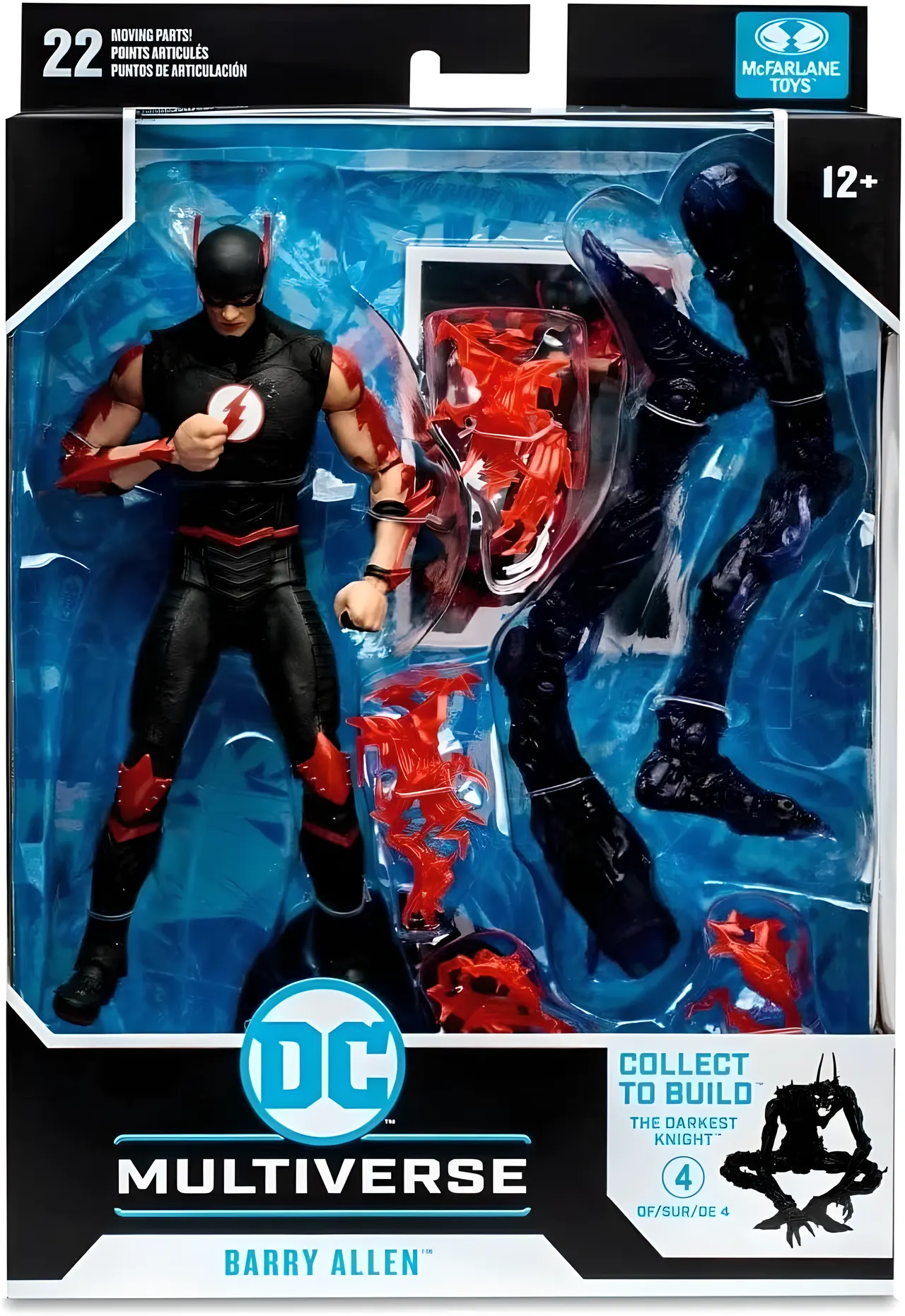 McFarlane Toys DC Multiverse Barry Allen Speed Metal 7" Action Figure - Image 6
