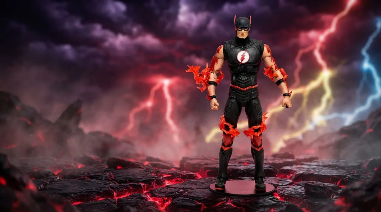 McFarlane Toys DC Multiverse Barry Allen Speed Metal 7" Action Figure - Image 7