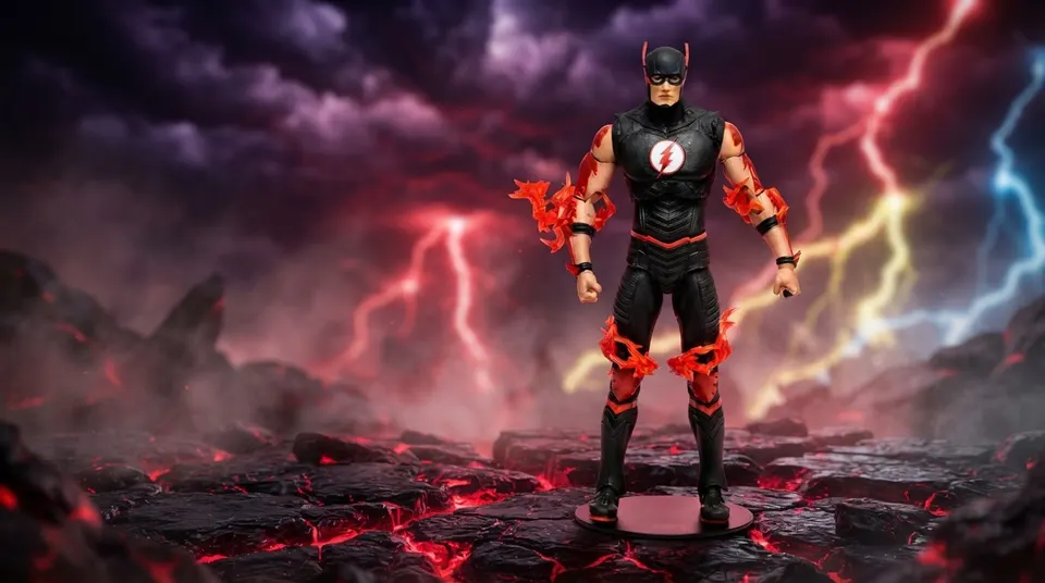 McFarlane Toys DC Multiverse Barry Allen Speed Metal 7" Action Figure