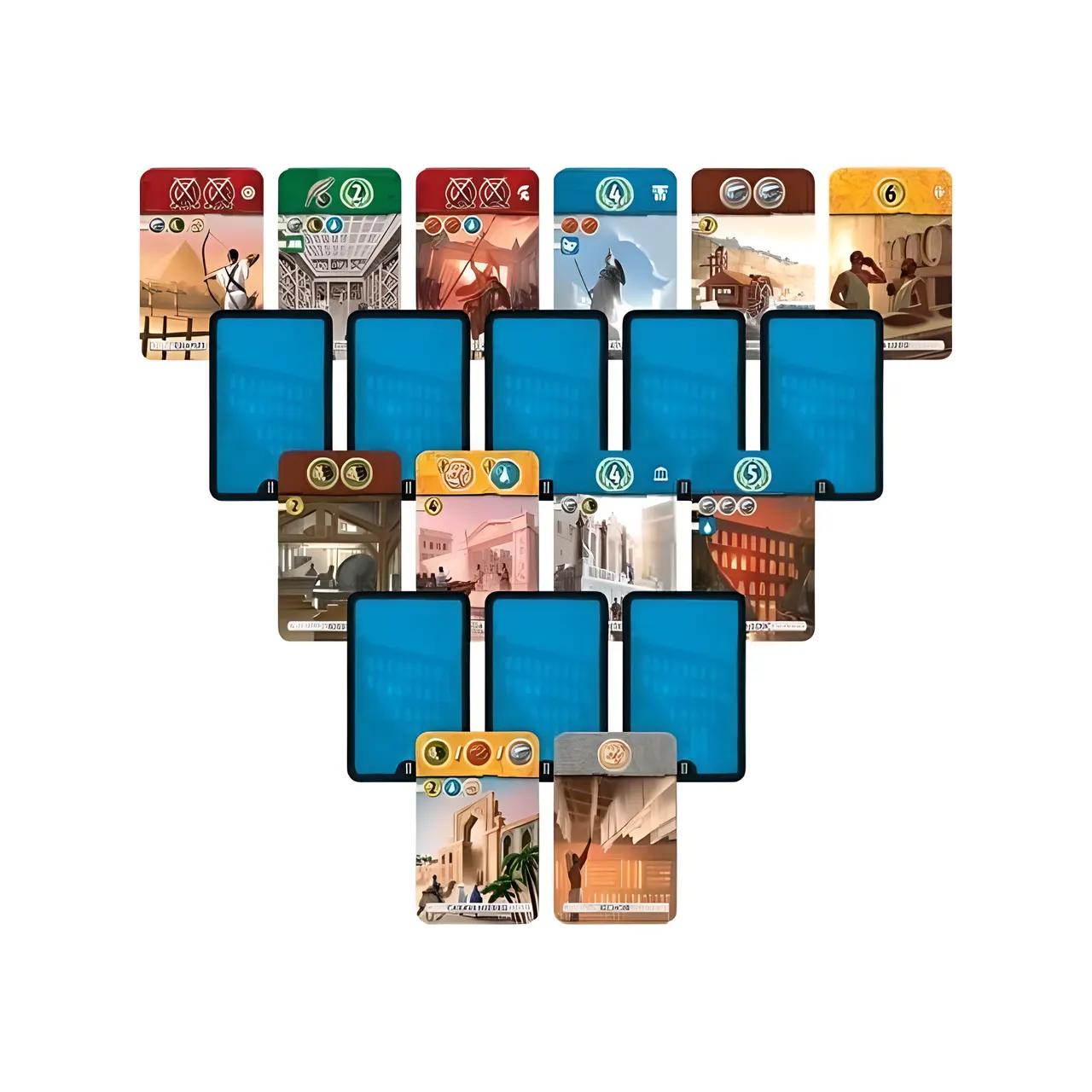 Asmodee 7 Wonders Duel – 2‑Player Strategy Board Game - Image 6