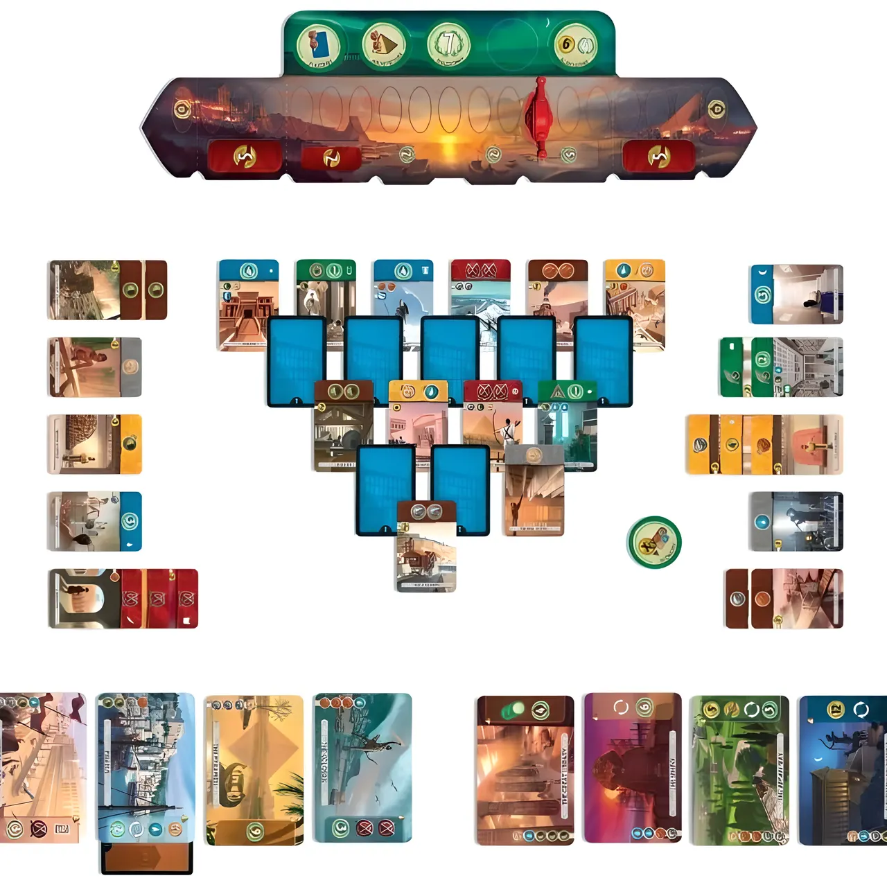 Asmodee 7 Wonders Duel – 2‑Player Strategy Board Game - Image 19