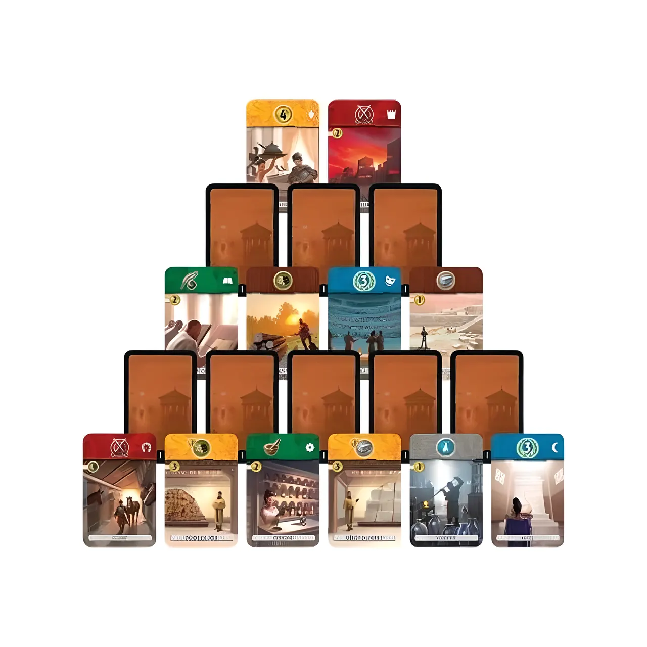 Asmodee 7 Wonders Duel – 2‑Player Strategy Board Game - Image 7
