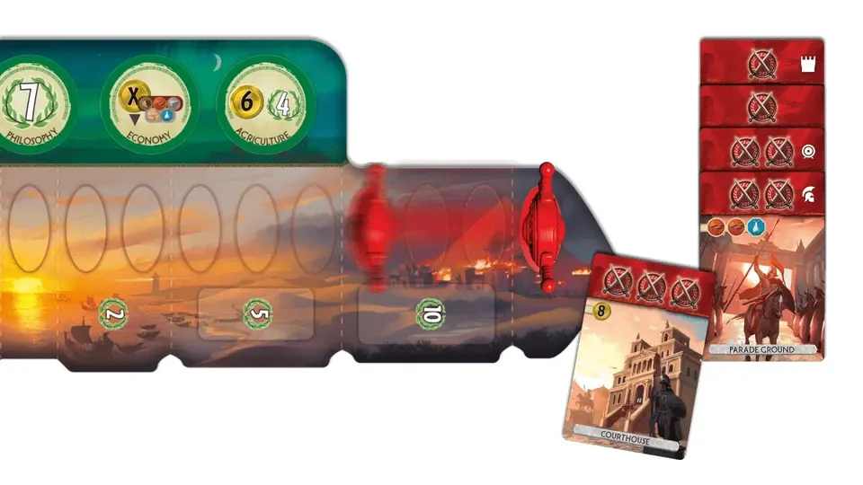 Asmodee 7 Wonders Duel – 2‑Player Strategy Board Game - Image 12