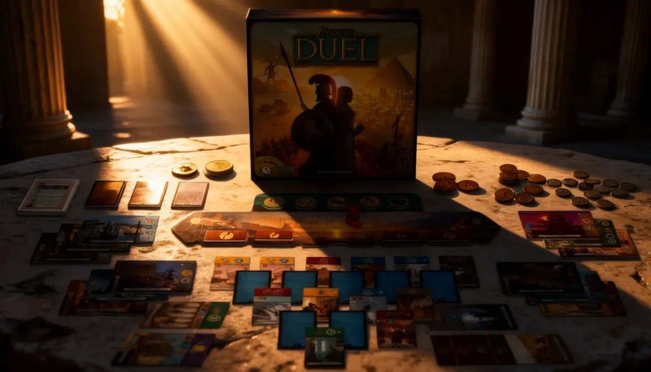 Asmodee 7 Wonders Duel – 2‑Player Strategy Board Game - Image 21