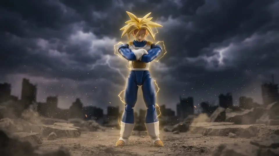 Tamashii Nations S.H.Figuarts Super Saiyan Future Trunks 5.5" Reissue