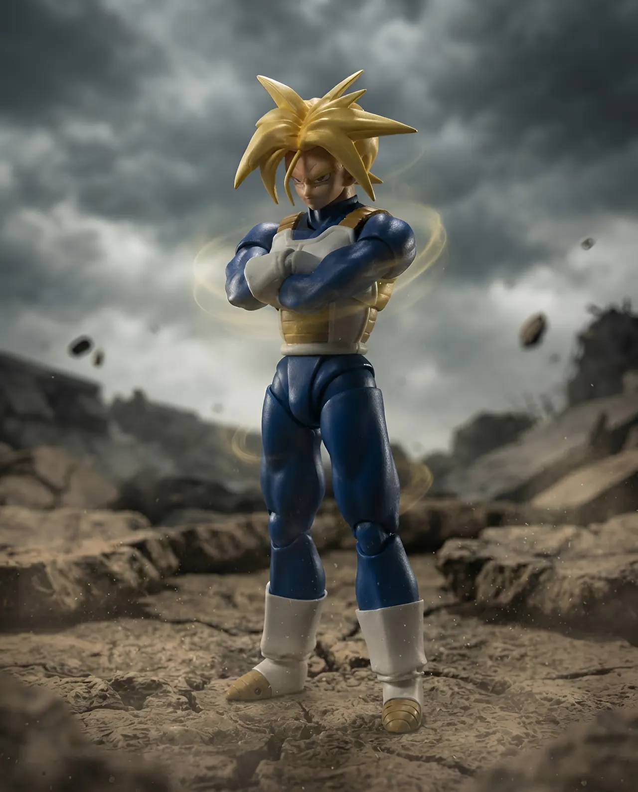 Tamashii Nations S.H.Figuarts Super Saiyan Future Trunks 5.5" Reissue - Image 5