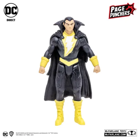 McFarlane Toys Black Adam (Endless Winter) Page Puncher 3" Figure with Comic