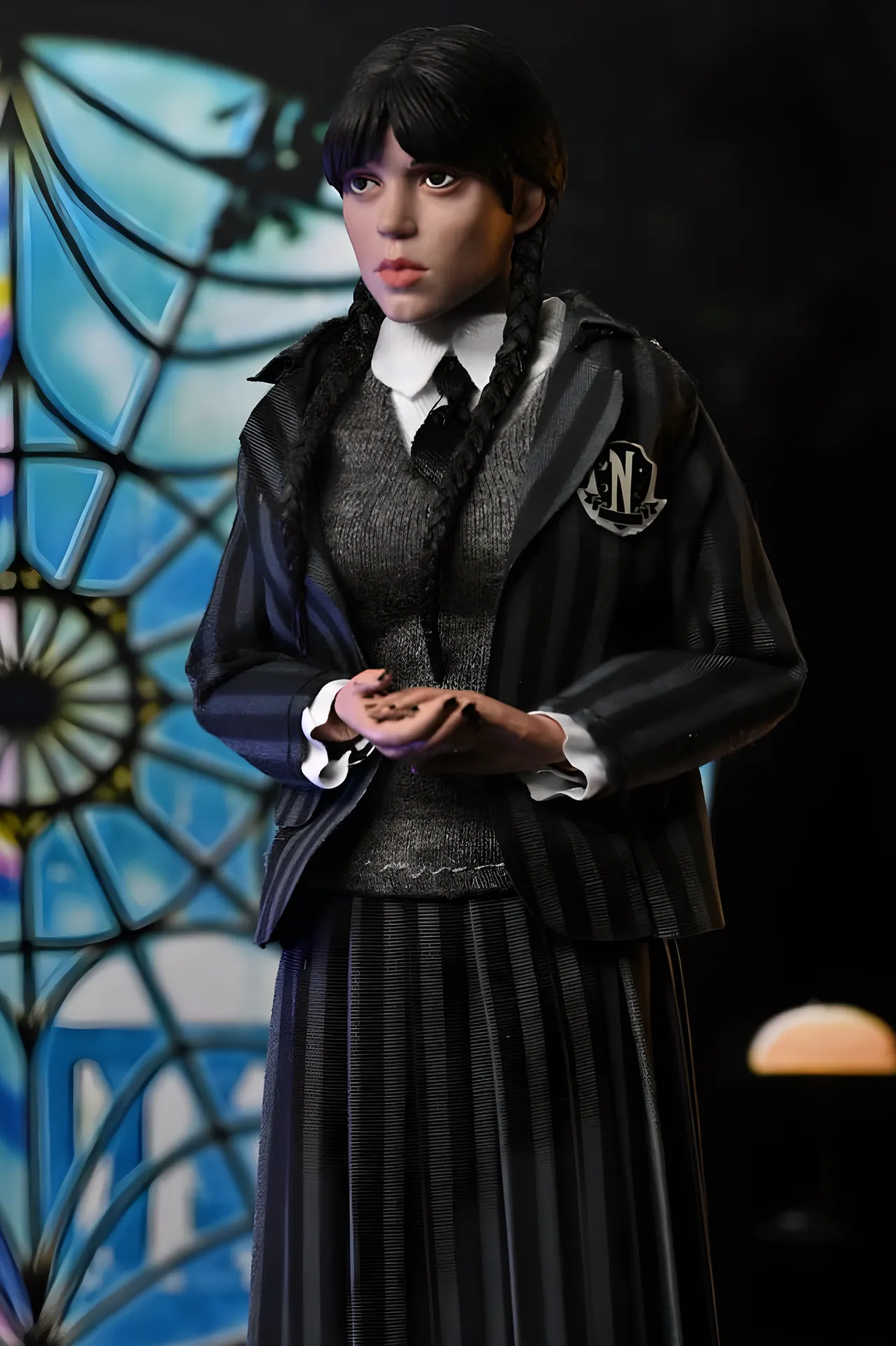 NECA Wednesday & Enid Sinclair Nevermore Uniform 20cm Clothed 2‑Pack - Image 12