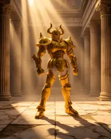 Blokees Saint Seiya Champion Class Taurus Aldebaran Model Kit - Thumbnail 5