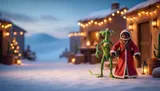 Hasbro Star Wars Black Series Holiday Jawa & Salacious Crumb 6" Figure - Thumbnail 7