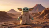 Star Wars Action Buddy Grogu de 10" Juguete de peluche - Thumbnail 11
