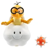 Jakks Pacific World of Nintendo 4" Lakitu Figure with Spike Ball - Thumbnail 2
