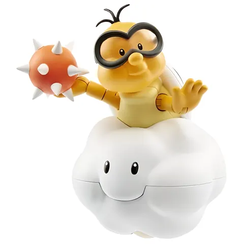 Jakks Pacific World of Nintendo 4" Lakitu Figure with Spike Ball
