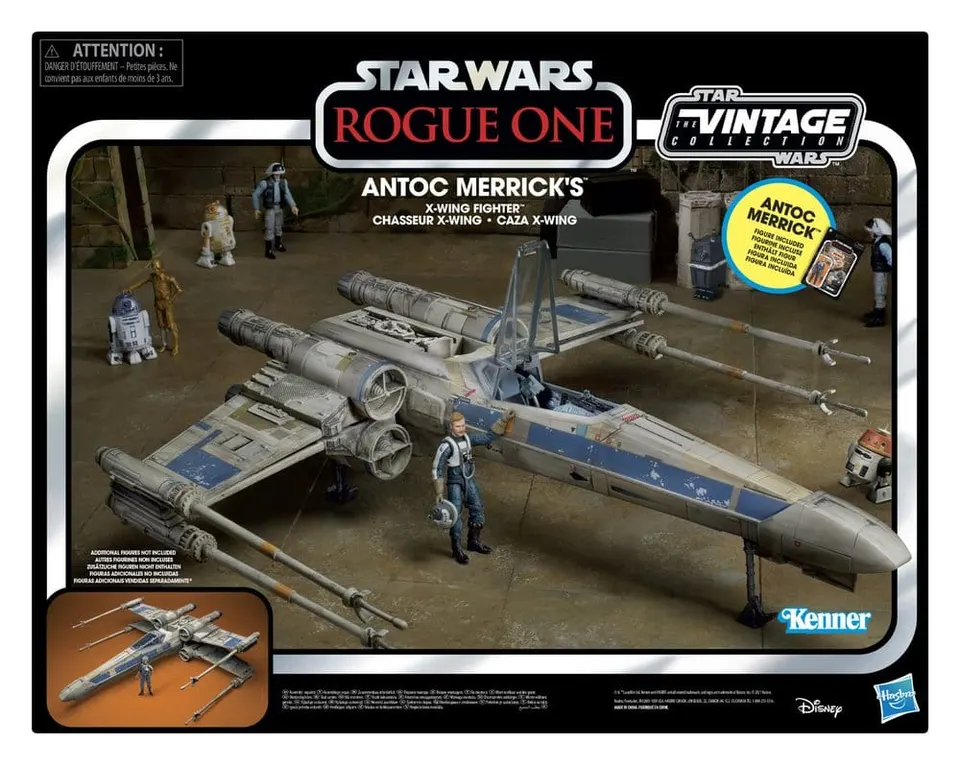 Star Wars The Vintage Collection Antoc Merrick X-Wing Fighter – 3.75" - Image 7