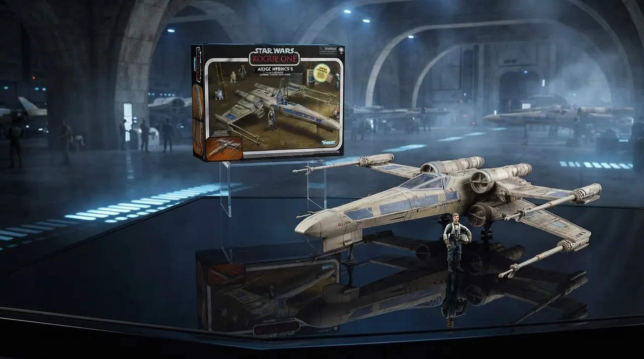 Star Wars The Vintage Collection Antoc Merrick X-Wing Fighter – 3.75" - Image 8