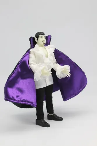 Mego Édition limitée 8" Dracula Lumière dans le Noir – Manteau violet - Image 3