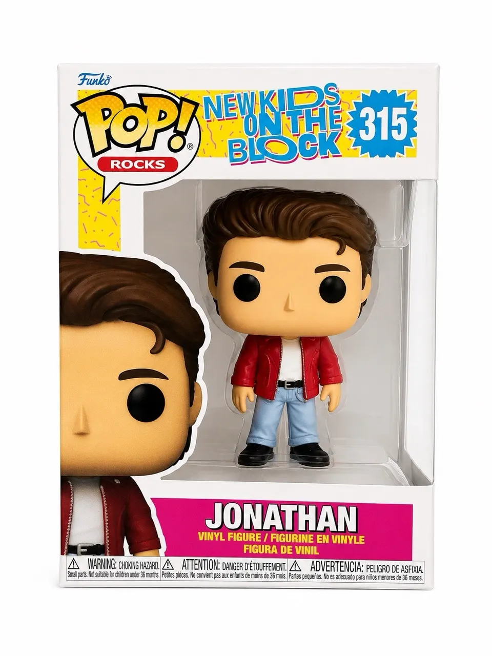 Funko Pop! Rocks New Kids on the Block – Jonathan #59615 - Image 2