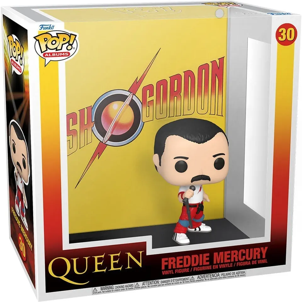 Funko Pop! Albums: Queen – Freddie Mercury Flash Gordon Vinyl Figure - Image 2