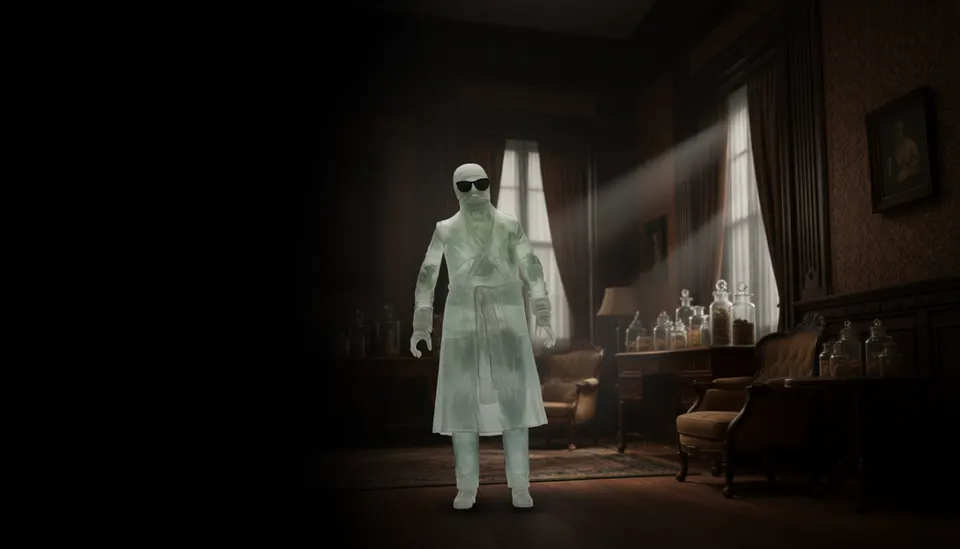 NECA Ultimate Invisible Man – Kemp House (Color Ver.) Action Figure
