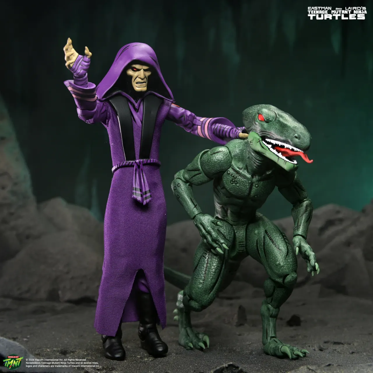 NECA TMNT Mirage Comics 2-Pack Daimyo Orkai & Raptor 18cm - Image 3