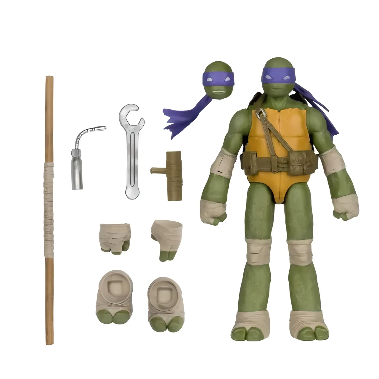 McFarlane Toys Donatello Page Punchers 5" Action Figure with Comic - Image 1