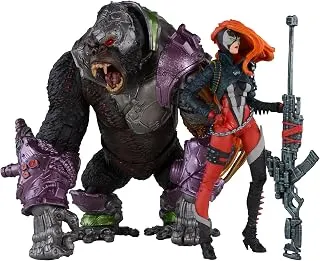 McFarlane Toys Spawn Gold Label 7" She-Spawn & Cygor 2‑Pack