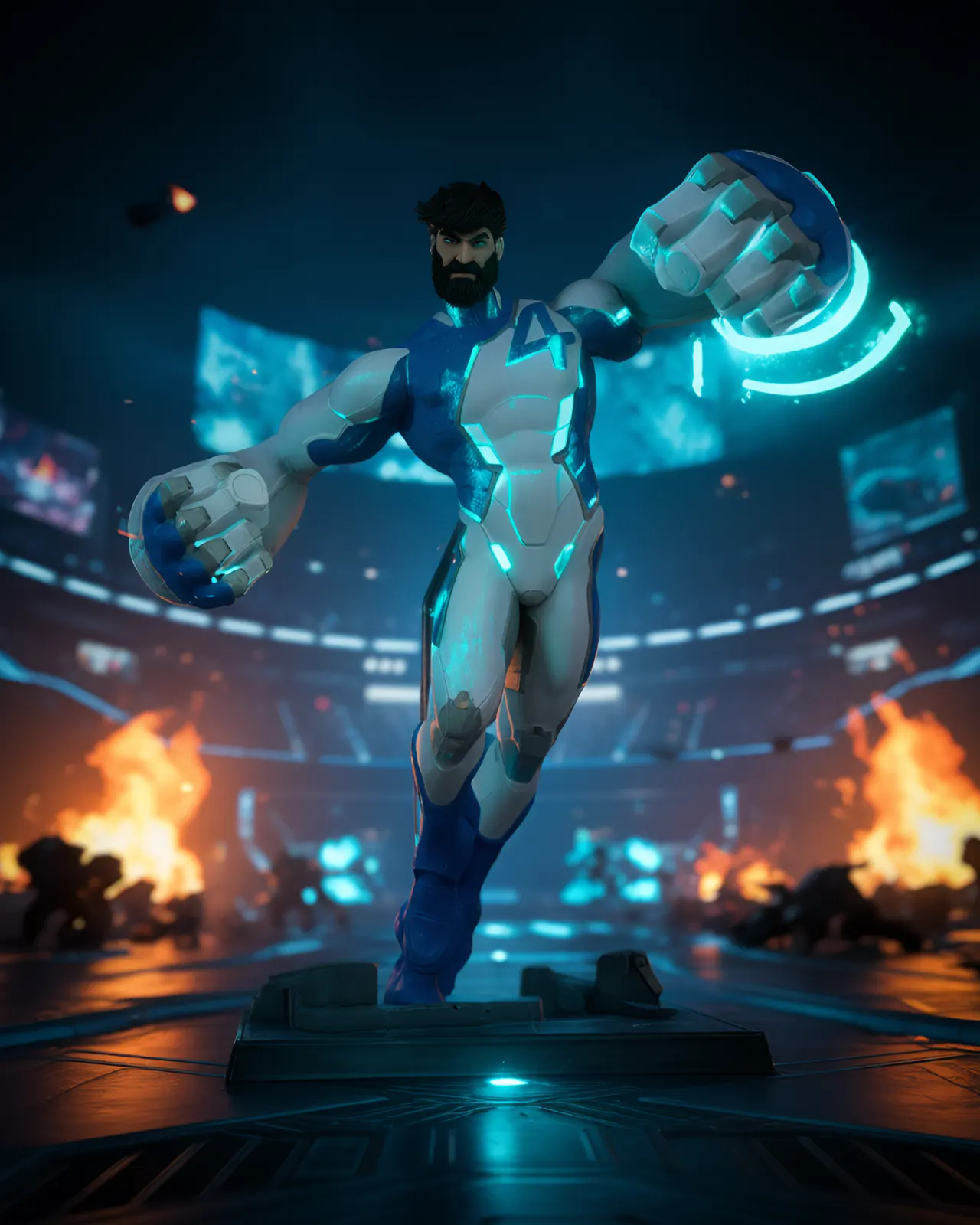 McFarlane Toys Marvel Rivals Mr. Fantastic 1:6 Scale Statue - Image 8