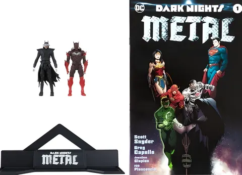 Batman Who Laughs & Red Death 3" Page Punchers 2-Pack – McFarlane Toys