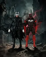 Batman Who Laughs & Red Death 3" Page Punchers 2-Pack – McFarlane Toys - Thumbnail 11