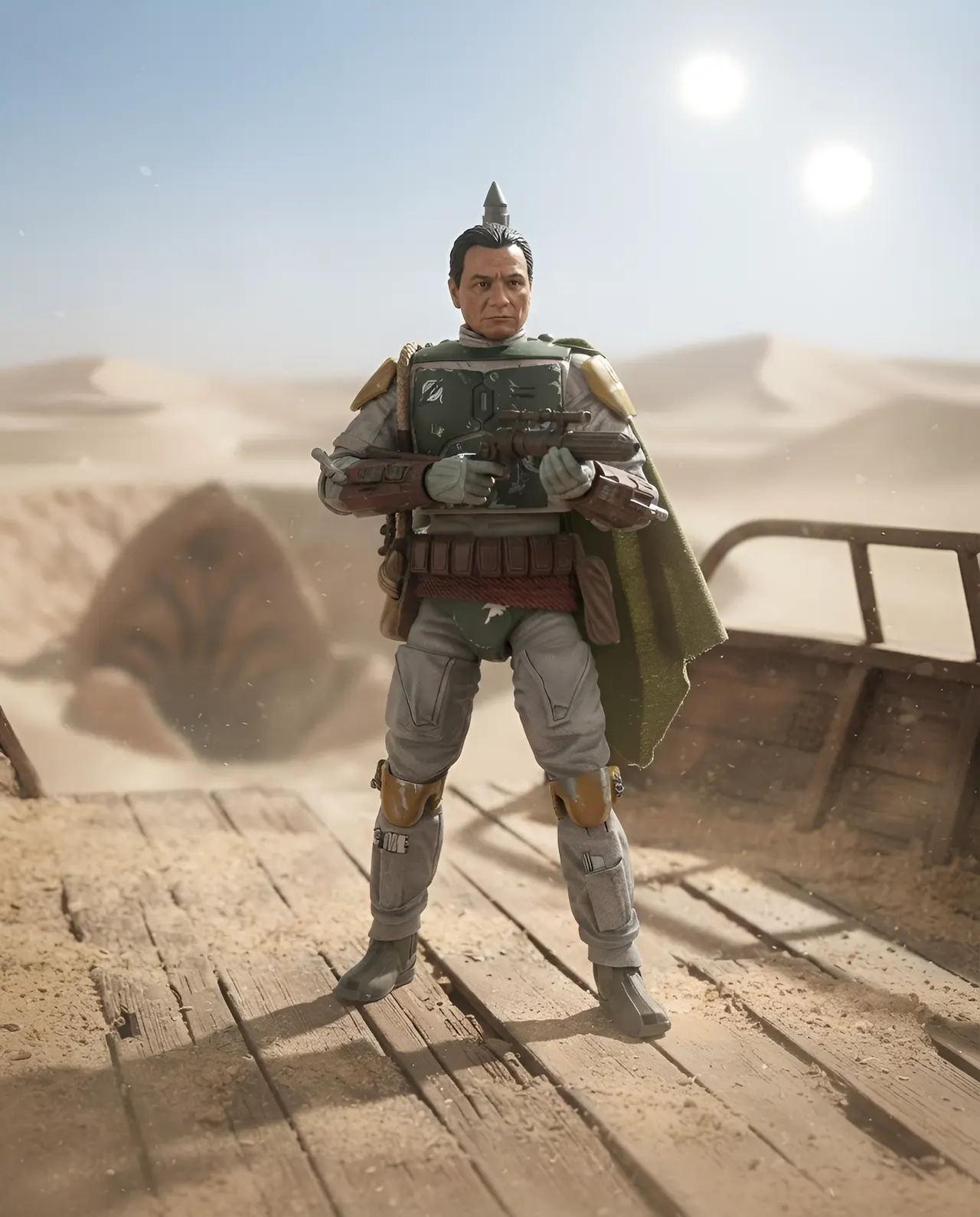 Hasbro Star Wars Vintage Collection Boba Fett 3.75" Action Figure - Image 7