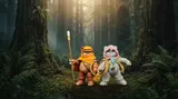 Hasbro Star Wars Vintage Collection Wicket & Kneesaa 2-Pack - Thumbnail 7